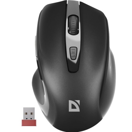 Mouse Defender Prime MB-053, wireless, optical, 1600 dpi, 1xaa (not in compli), black