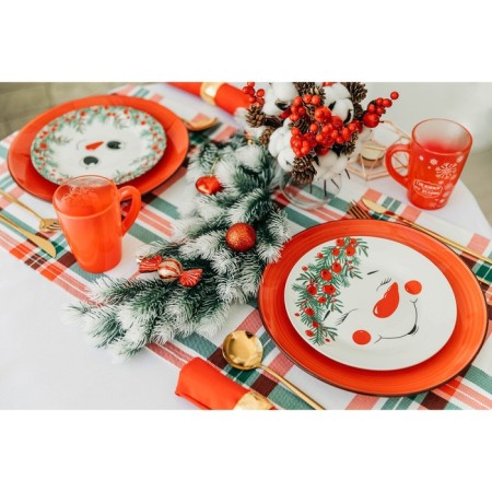 New Year. Ceramic “Snowman of Krosh”, 20 cm-2