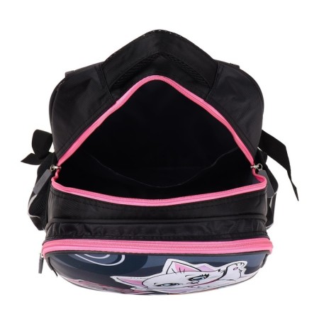 Frame backpack Calligrata, 39x30x14 cm, "kittens", for a girl-12