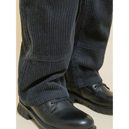 Pants for boys, height 98 cm, dark gray color-8