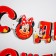 Garland on the eyelets "Happy Birthday!", Length 218 cm, Minnie Mouse