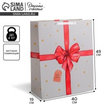 Gift Package Laminated, Packaging, For You, XL 49 x 40 x 19 cm