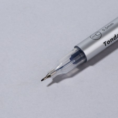 Skin marking set, 2 items: felt -tip pen and ruler-3