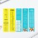 A set of cardboard bookmarks with hints, 5 pcs "Corgi"