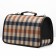 Bag - carrying for animals with a curtain, size S, 37 x 20x 24 cm, checkered