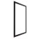 Frame for paintings (mirrors) 40 x 50 x 2.7 cm, plastic, calligrata 6472, black