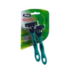 Set of disposable razor 2 pcs 3 blades