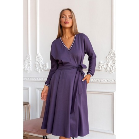 Women's dress, size 50, purple color 5571-3