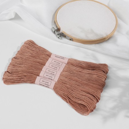 Set of threads Muline No. 3064, 8 ± 1 m, 6 pcs, sand color-1