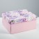 Gift folding box, packaging, “Flower Tale”, 31.2 x 25.6 x 16.1 cm