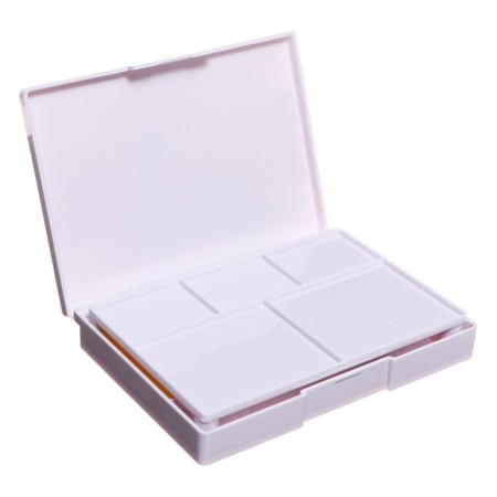 Watercolor paints, + 1 brush, in a plastic box, 24 colors-2