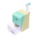 Mechanical sharpener with container classic yellow