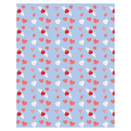 Pillow Roller "Inspired hearts, decorative, size 16x45 cm-1