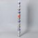 Set of balls plastic D-6 cm, 12 pcs "Agnet" stripes, silver-blue