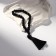 Parsing Muslim ball No. 8 “Agat Black”, 35 beads through a jumper