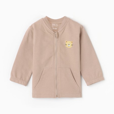 Jumper for children, beige color, height 68-74 (6-9 months)