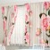 Photos for the kitchen floral dreams 145x160cm-2pcs, Gabardin, PE 100%, 145g/m2