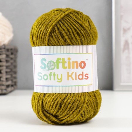 Yarn 100% acrylic "Softy Kids" 90m ± 5m 50 g Color 58 Umbra