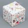 Gift folding box, packaging, “beloved teacher”, 12 x 12 x 12 cm