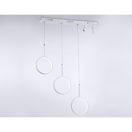 LED LED suspension with a remote control Ambrella Light, Linetech, FL5277, LED, 59 W, 4425LUM, 3000-6400K, white color-3