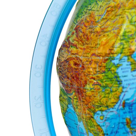 Physico-political globe "Globen", interactive, diameter 320 mm, relief, with backlight-2