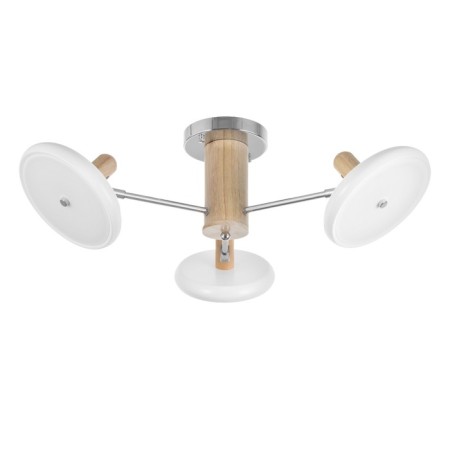 Julia chandelier 3XLED 72W 3000-6000K Belo-chromovy 62x62x22 cm