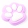 Squash anti -stress - a toy "Cat's foot", with a fluffy sprinkle, mix