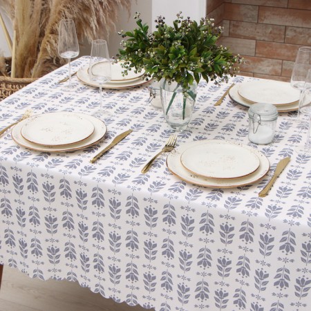 The tablecloth "Air Flowers" 145*110 cm, 100% p/e-2