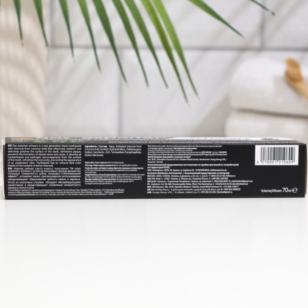 DAS Experten Schwartz toothpaste whitening with coal, 70 ml-2
