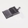 Textura cover cover and passports, black color