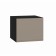Cabinet hinged sidney 16.314.04, 420 x 413 x 348, anthracite/Vellyuto Kapuchino