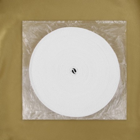 Linen gum, 30 mm, 20 m, white color-2