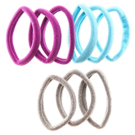 Hair gum, 9 pcs, "Elsa", cold heart-1