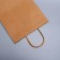 Craft packet without printing, round handle, 26 x 12 x 33 cm, 120 g