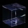 Pvc folding box 12 x 12 x 12 cm