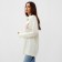 Jumper Women's Mist with collar Polo Milk, p. L (48-50)