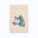 Gift bag with a thermal -monkley "Penguin", 20 x 30 cm