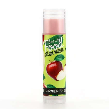 Lip balm, 5 g, the aroma of apple, Beauty Food-4