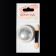 Nail rubbing, with an applicator, chrome silver color