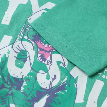 T -shirt for a boy, color green, height 122-2