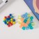 Photo frame plastic 9x9 cm "Dairy teeth" Blue 2x23x27 cm