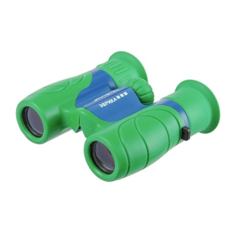 Children's binoculars VEBER "Eureka", 6 × 21, G / B, green / blue color