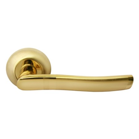 Door handle Rucetti Rap 3 SG/GP, matte gold/gold-1