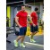 Sports T -shirt male ise, size 48, red color