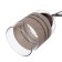 Chandelier 10066/2 2 xe27, 40W brown+chrome 56x20x21 cm