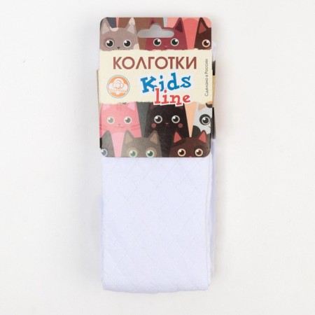 Pantyhose children, white color, height 128-134 cm-9