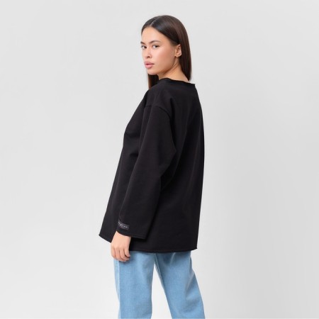Jumper (longshiliz) female mist, size s-m, black color-3
