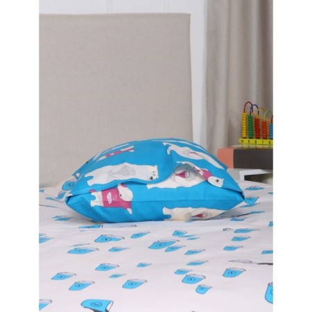Bed linen 1.5 joint venture "Bears Copeman", size 150x215 cm, 145x210 cm, 50x70 cm-4
