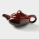A set for the tea ceremony Ceramic "Lunar Lake", 7 objects: 6 PIAL 50 ml, kettle 150 ml, red color