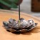 Cop for any incense "lotus", copper color, d = 8.8 cm